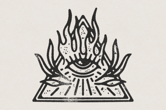 Download Boho Hippie All Seeing Eye Tattoo Design - Tattoo design Collection