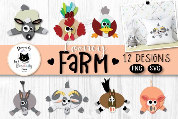 Download Funny Farm Animal Clipart | Farm SVG - Animal clipart Collection