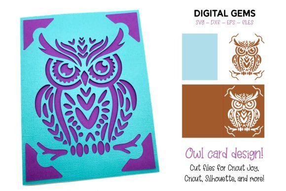 Download Owl Insert Card Design - Owl Collection